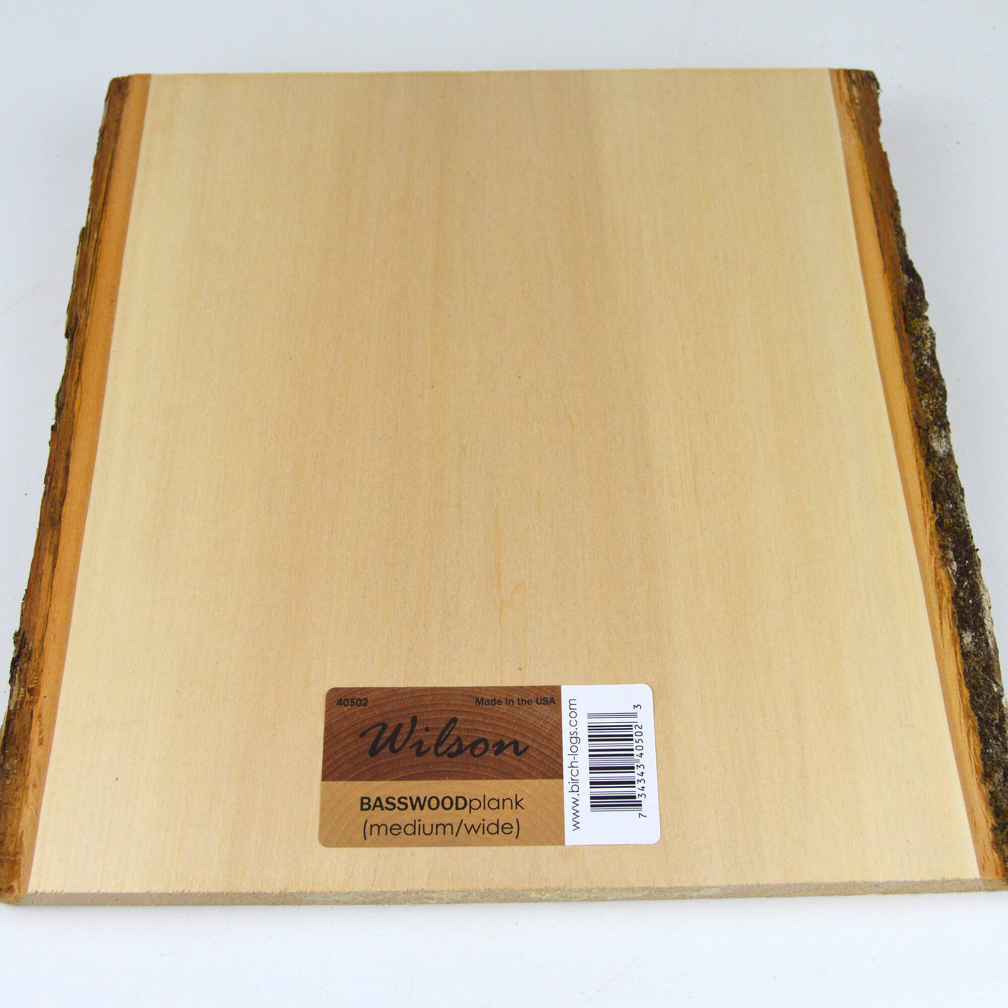 Wilson® Enterprises Medium Wide Basswood Plank